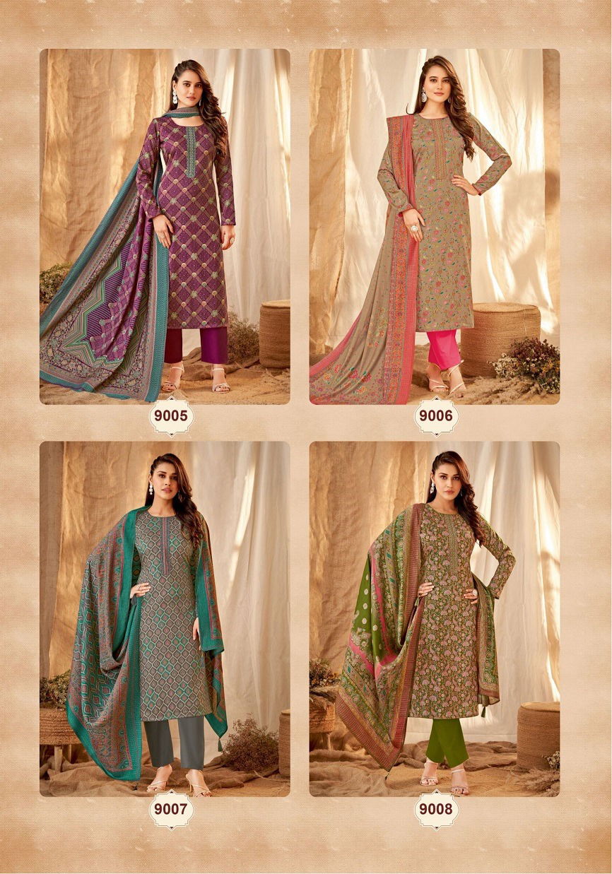Kalki Vol 9 By Suryajyoti Printed Jam Satin Dress Material Wholesale Market In Surat